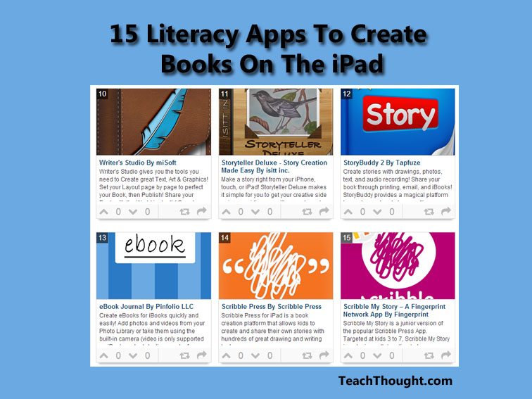 15 More Apps To Create Books On The Ipad