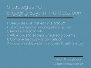 6 Strategies For Engaging Boys In The Classroom