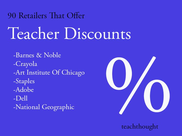 Teacher Discount Guide: The Definitive Catalogue of Stores