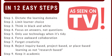 how to kill learner curiosity in 12 steps