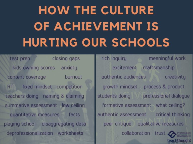 how the culture of achievement is hurting our schools