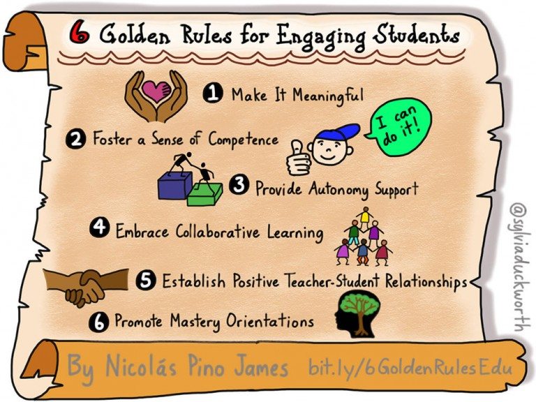 6 Golden Rules For Engaging Students