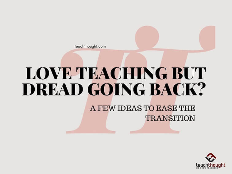 Love Teaching But Dread Going Back-c