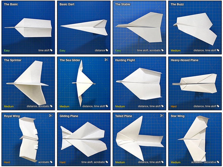 best paper airplane design
