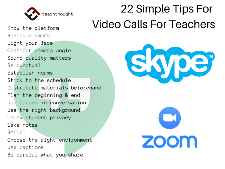 22 Simple Tips For Video Calls For Teachers