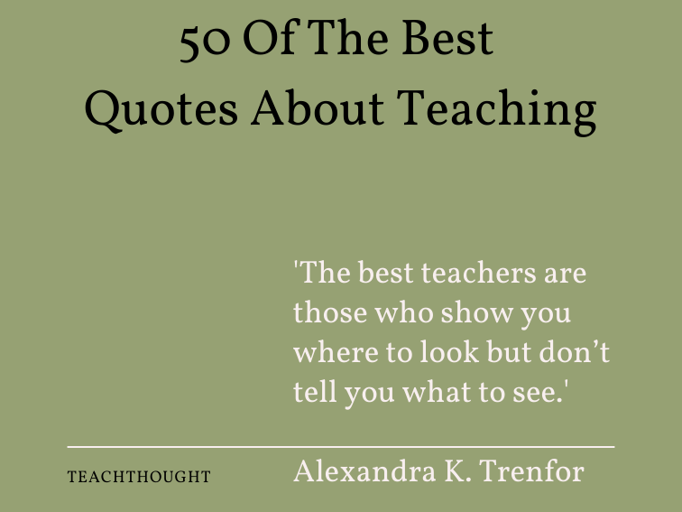 30 inspirational quotes for teachers