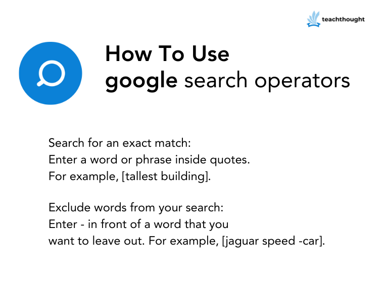 An Updated List Of Google Search Operators – – News ad