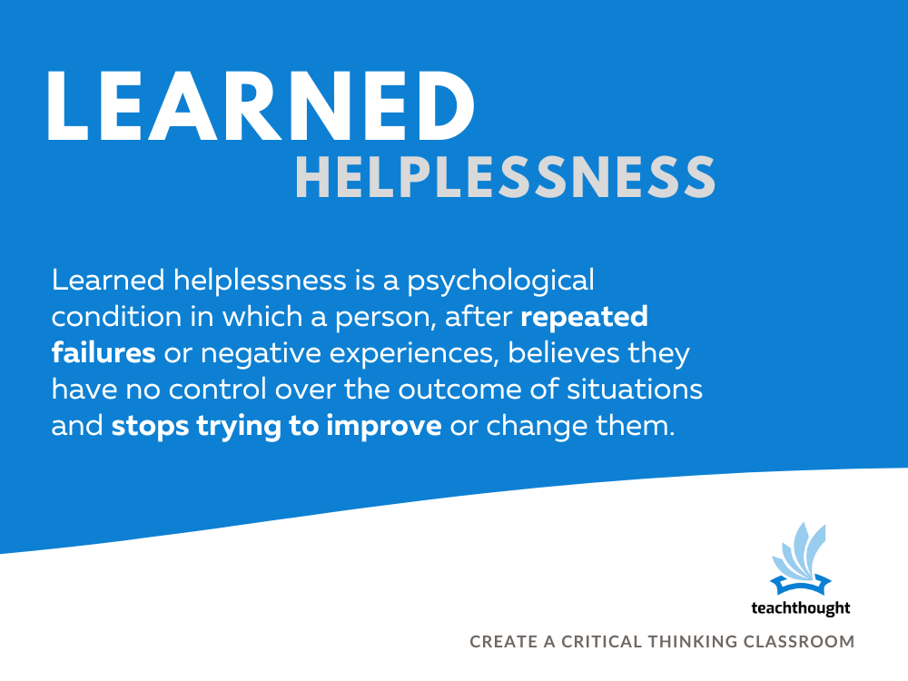 What Is Learned Helplessness Definition