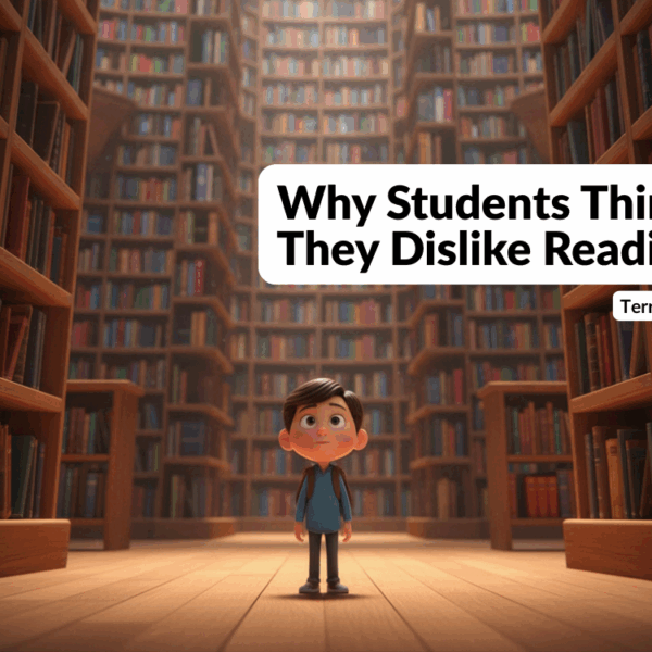 Why students think they dislike reading