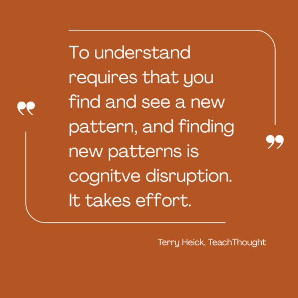 Terry Heick on patterns