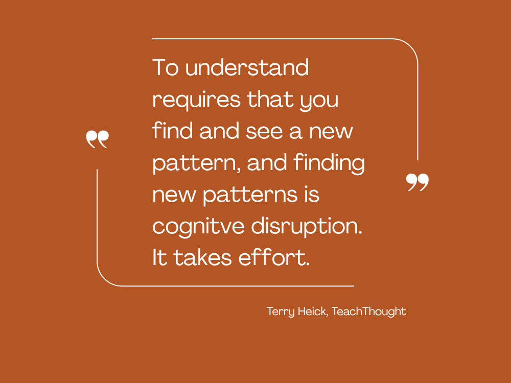 Terry Heick on patterns