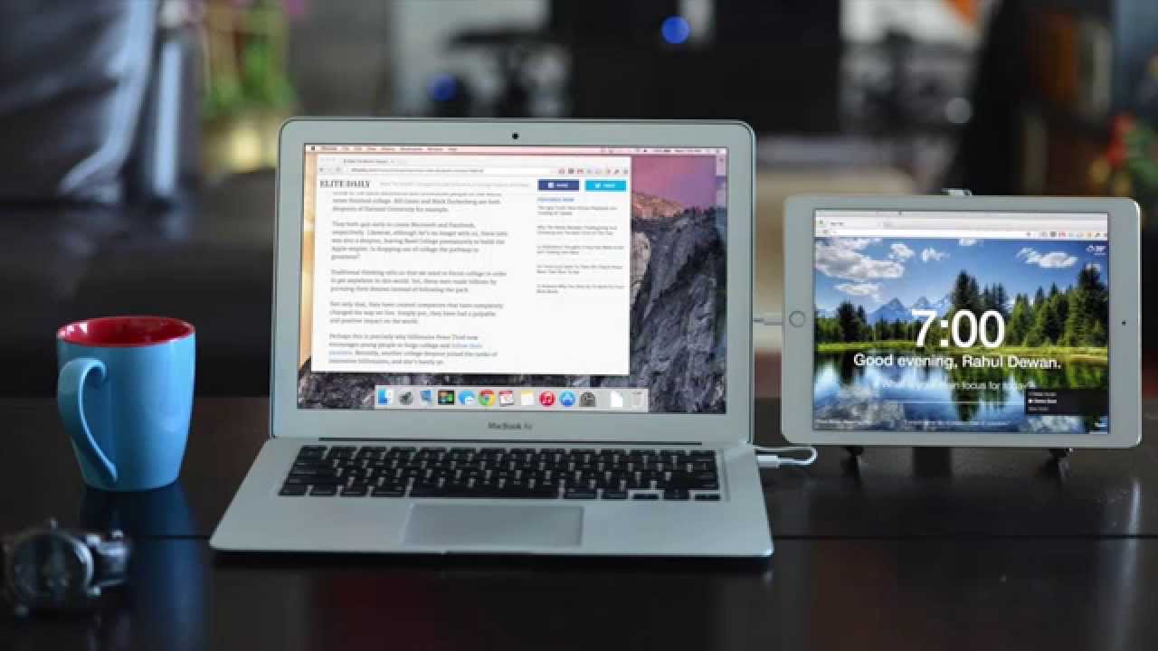 How To Use Your iPad As A Second Screen Without WiFi